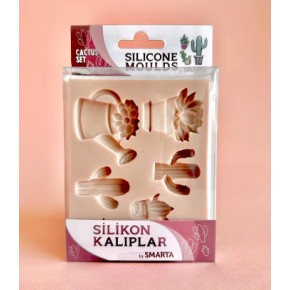 Smarta Akıllı Model Hamuru Kalıbı - Kaktüs