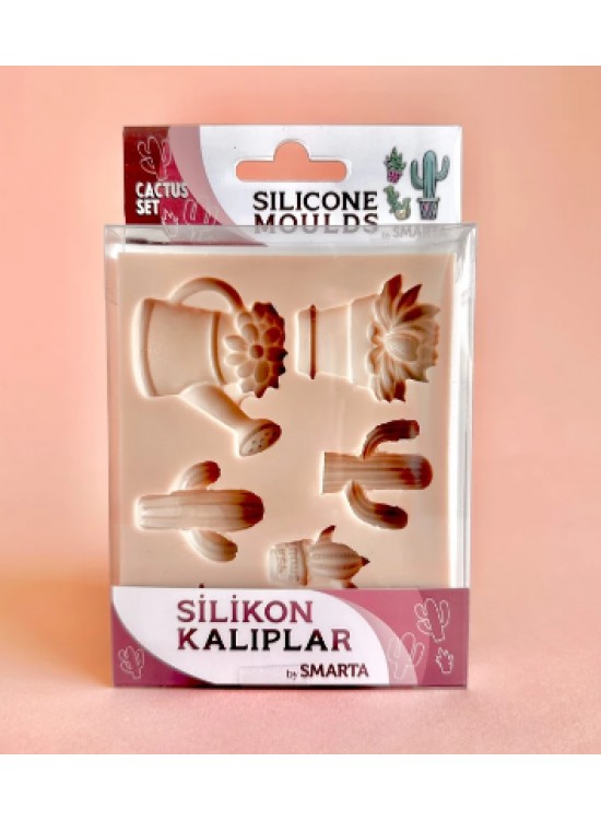 Smarta Akıllı Model Hamuru Kalıbı - Kaktüs