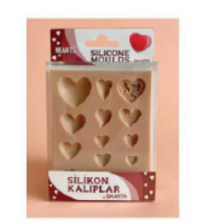 Smarta Akıllı Model Hamuru Kalıbı - Kalpler