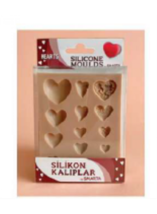 Smarta Akıllı Model Hamuru Kalıbı - Kalpler