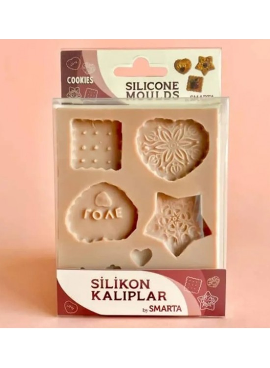 Smarta Akıllı Model Hamuru Kalıbı - Kurabiyeler