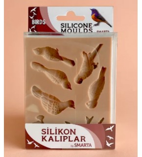 Smarta Akıllı Model Hamuru Kalıbı - Kuşlar