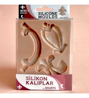 Smarta Akıllı Model Hamuru Kalıbı - Retro Set