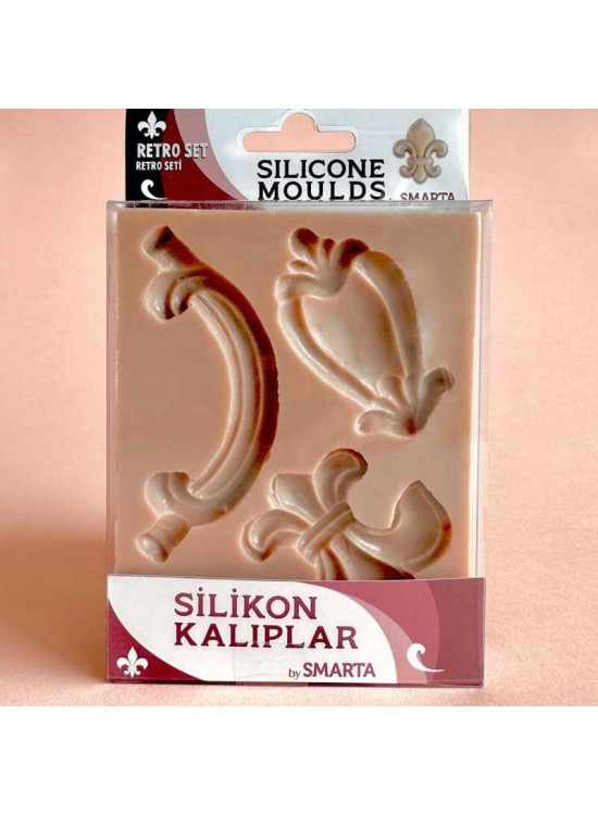 Smarta Akıllı Model Hamuru Kalıbı - Retro Set Smarta Akıllı Model Hamuru Kalıbı - Retro Set