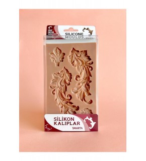 Smarta Akıllı Model Hamuru Kalıbı - Yaprak Dekor