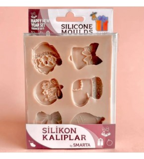 Smarta Akıllı Model Hamuru Kalıbı - Yılbaşı Seti