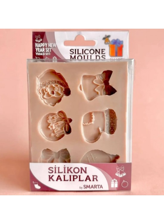Smarta Akıllı Model Hamuru Kalıbı - Yılbaşı Seti Smarta Akıllı Model Hamuru Kalıbı - Yılbaşı Seti