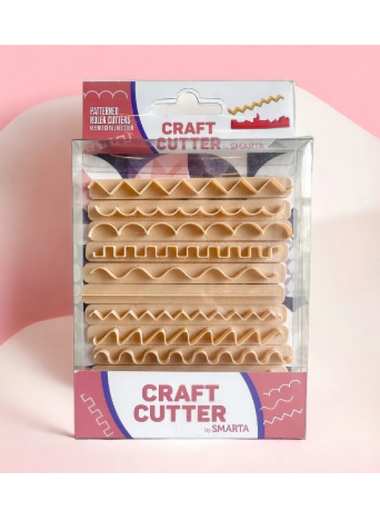 Smarta Craft Cutter - Desenli Cetvel Kesiciler