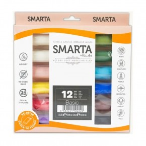 Smarta Hava İle Kuruyan Modelleme Seti 12 Li 30000090