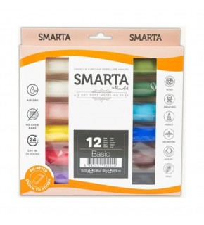 Smarta Hava İle Kuruyan Modelleme Seti 12 Li 30000090