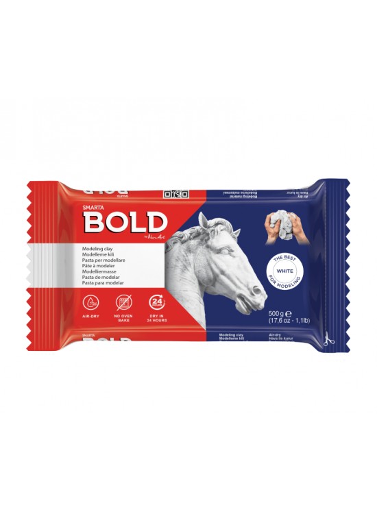 Smarta Seramik Hamuru Bold Beyaz 500 GR