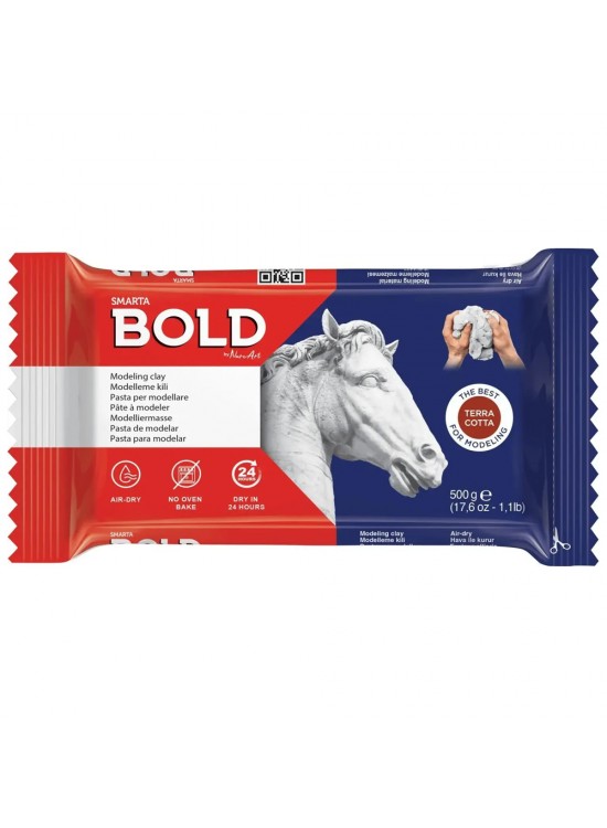 Smarta Seramik Hamuru Bold Toprak Rengi 500 GR