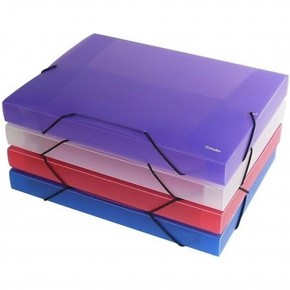 Smato Dosya İpli Ekstra Bölmeli Şeffaf Mor W 7537 (1 Adet)