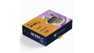 Snapron SNK-9001 ANC Beyaz & ENC Kablosuz Bluetooth 5.4 Kulaki İçi Kulaklık  (Enc Mıc-Anc Gameıng)