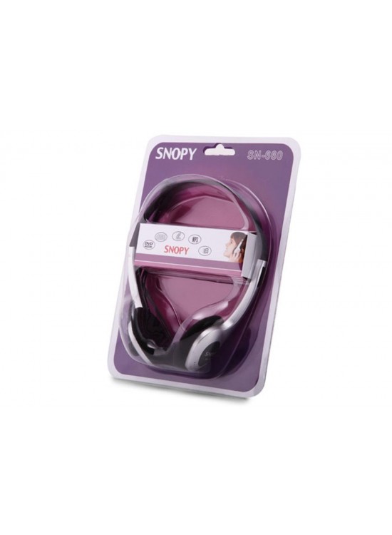 Snopy SN-660 Siyah Mikrofonlu Kulaklık