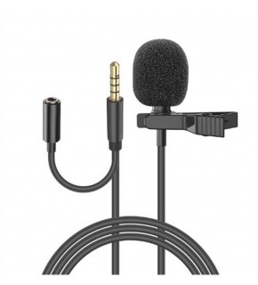 Snopy SN-MTK25 Siyah Tik-Tok Akıllı Telefon ve Youtuber Kulaklık Çıkışlı Yaka Mikrofonu