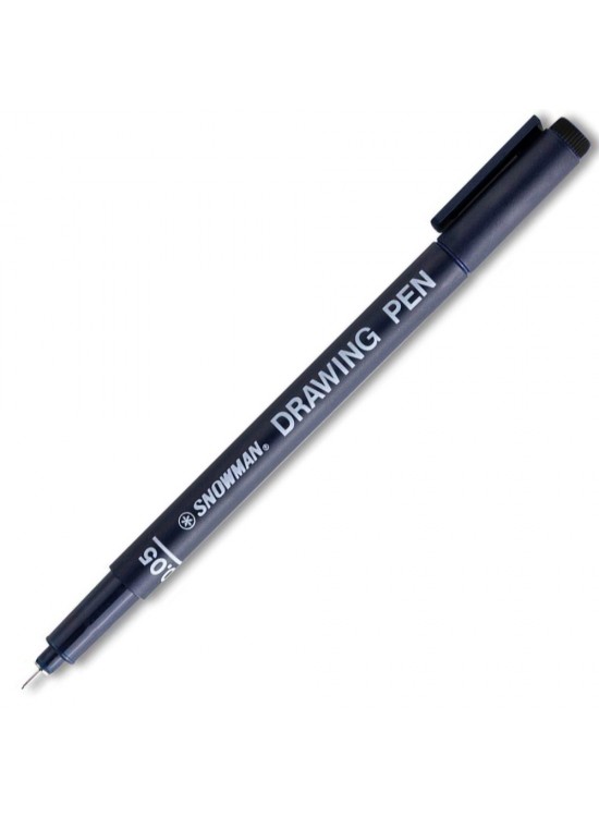 Snowman Çizim Kalemi Teknik 0.05 MM Siyah FT700 (1 Adet)