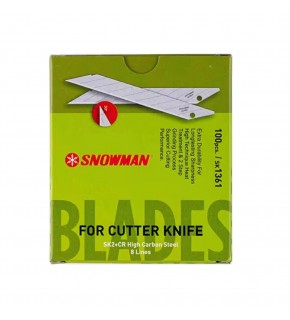 Snowman Maket Bıçağı Yedeği Dar 30 Derece 100 Lü Sk2