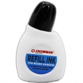 Snowman Tahta Kalem Mürekkebi 30 CC Siyah BN-1A (1 Adet)