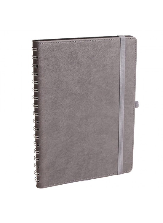 SÖĞÜTÖZÜ GRİ SPİRALLİ TARİHSİZ DEFTER (17X24 CM) SÖĞÜTÖZÜ GRİ SPİRALLİ TARİHSİZ DEFTER (17X24 CM)