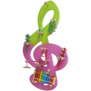 Sol Anahtarı Müzik Köşesi Aletler Hariç