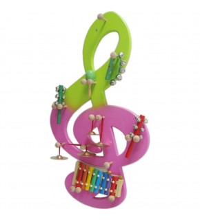 Sol Anahtarı Müzik Köşesi Aletler Hariç