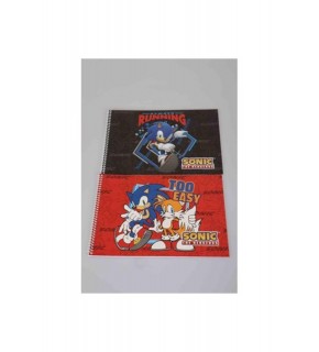 Sonic 17*25 15 Yp.spiralli Resim Defteri (1 Adet)