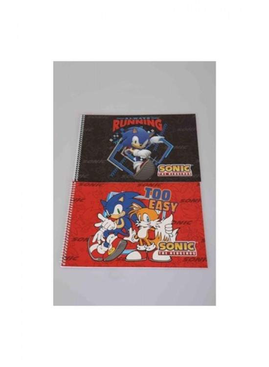 Sonic 17*25 15 Yp.spiralli Resim Defteri (1 Adet) Sonic 17*25 15 Yp.spiralli Resim Defteri (1 Adet)