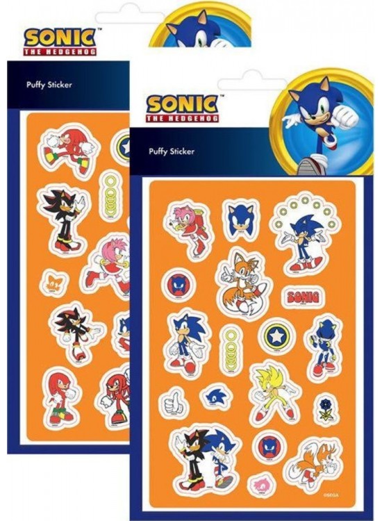 Sonic Puffy Sticker 221300-15