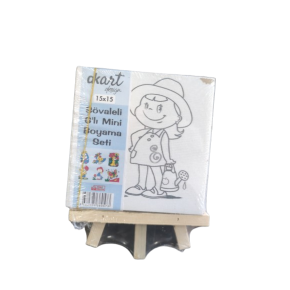 Şövaleli Baskılı Pres Tuval 15x15