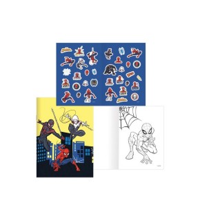 Spider-man 20x28 8 YP Çıkartmalı Boyama Kitabı