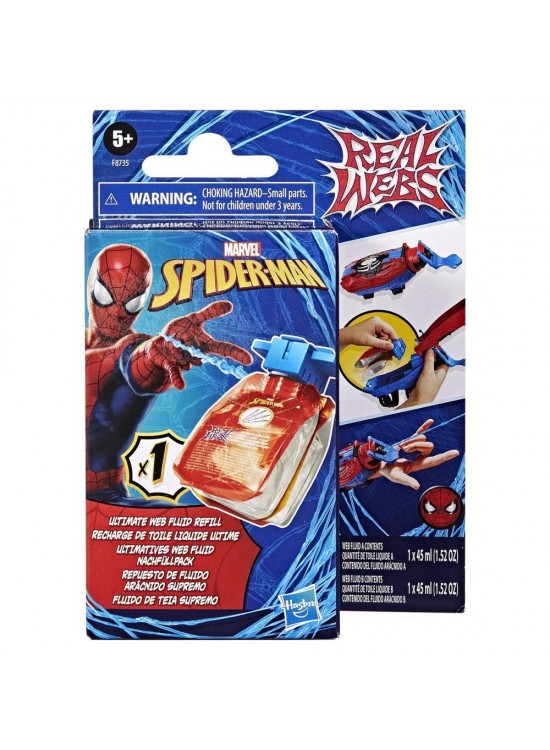 Spider-Man Ağ Ve Su Fırlatıcı Yedek Paket