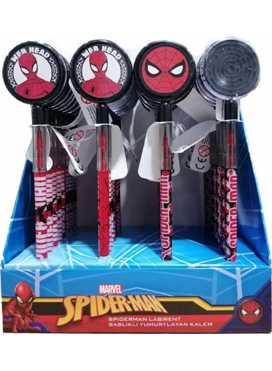 Spıderman Labirent Başlıklı Geçmeli Kalem Gv-Pam (1 Adet)