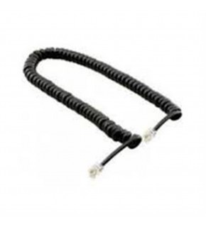 Spiral Karel Siyah Pluglu Ahize Kordonu 30 cm