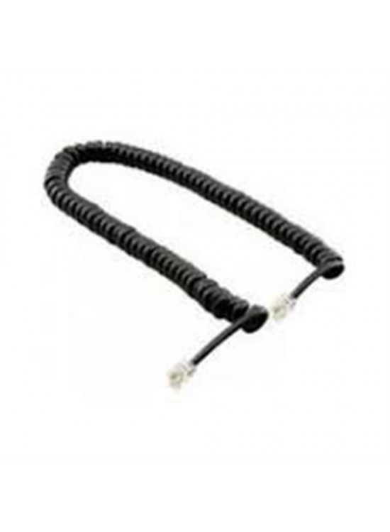 Spiral Karel Siyah Pluglu Ahize Kordonu 30 cm