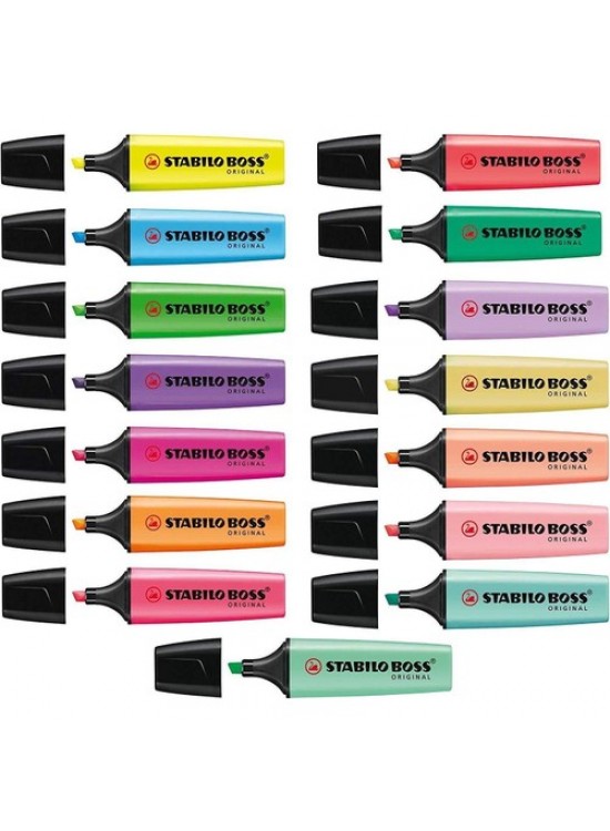 Stabilo Fosforlu Kalem Boss Orıgınal 15 Li Set 7015-01