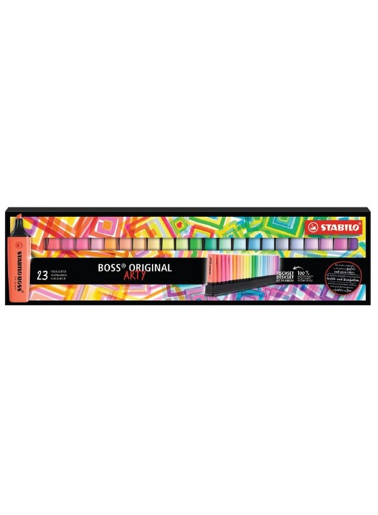 Stabilo Fosforlu Kalem Boss Orıgınal Arty 23 Lü Set 7023-01-5-20