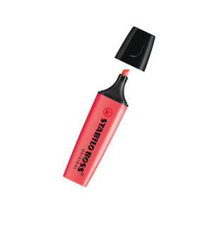 Stabilo Fosforlu Kalem Boss Kırmızı 70/40 (1 Adet)