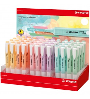 Stabilo Fosforlu Kalem Swing Cool Pastel 48 Li Stant 275/48-8