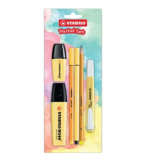 Stabilo Fosforlu Kalem Tek Renk Pastel Set 6 Lı Sarı 70/144-6