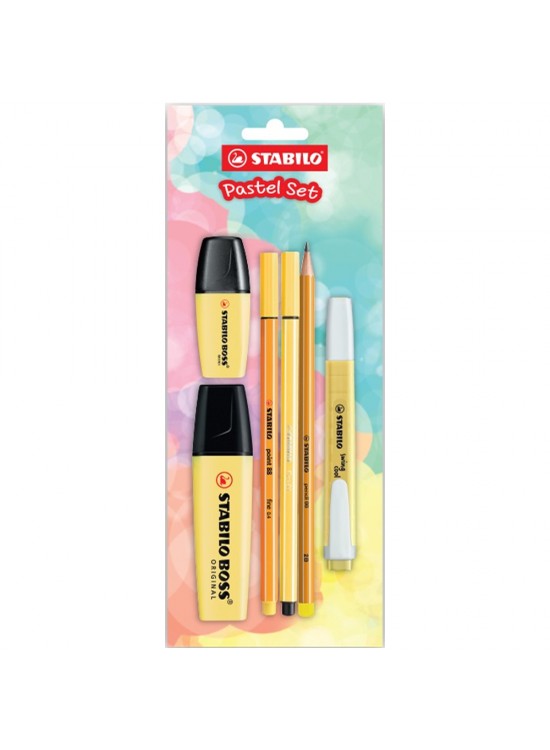 Stabilo Fosforlu Kalem Tek Renk Pastel Set 6 Lı Sarı 70/144-6