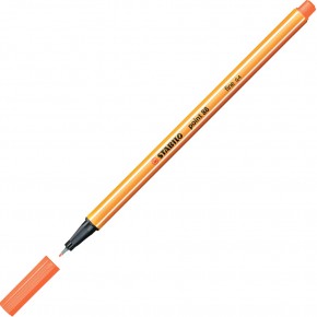 Stabilo Keçe Uçlu İnce Kalem 88 Point 0.4 MM Açık Alev Kırmızısı 88/30 (1 Adet)