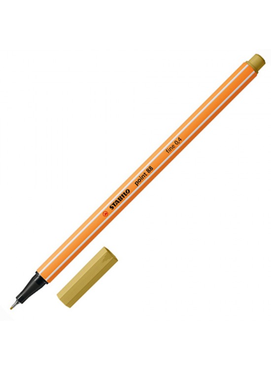 Stabilo Keçe Uçlu İnce Kalem 88 Point 0.4 MM Açık Haki 88/66 (1 Adet)