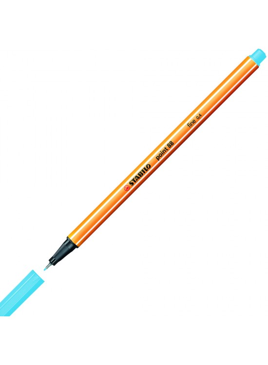 Stabilo Keçe Uçlu İnce Kalem 88 Point 0.4 MM Buz Mavisi 88/11 (1 Adet)