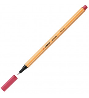 Stabilo Keçe Uçlu İnce Kalem 88 Point 0.4 MM Çilek Kırmızısı 88/49 (1 Adet)