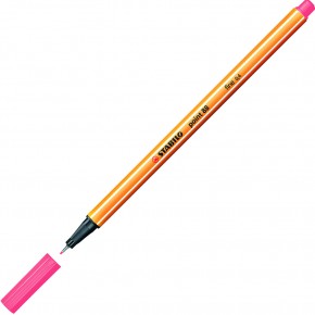 Stabilo Keçe Uçlu İnce Kalem 88 Point 0.4 MM Fosforlu Kırmızı 88/040 (1 Adet)
