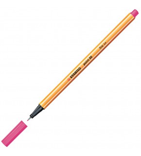 Stabilo Keçe Uçlu İnce Kalem 88 Point 0.4 MM Fosforlu Pembe 88/056 (1 Adet)