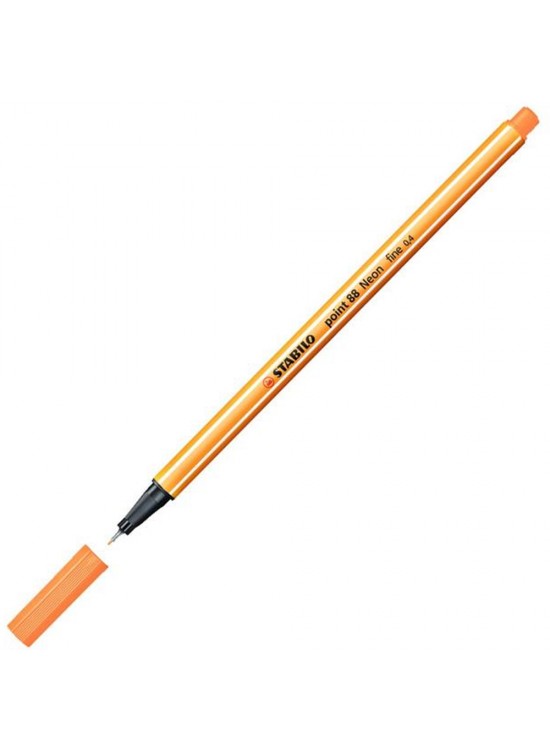 Stabilo Keçe Uçlu İnce Kalem 88 Point 0.4 MM Fosforlu Turuncu 88/054 (1 Adet)