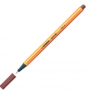 Stabilo Keçe Uçlu İnce Kalem 88 Point 0.4 MM Kan Kırmızısı 88/38 (1 Adet)