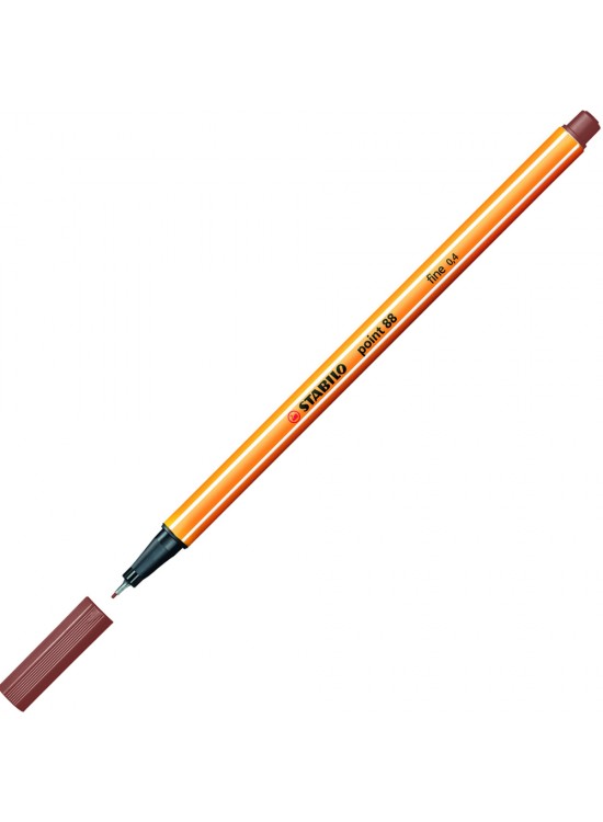 Stabilo Keçe Uçlu İnce Kalem 88 Point 0.4 MM Kan Kırmızısı 88/38 (1 Adet)